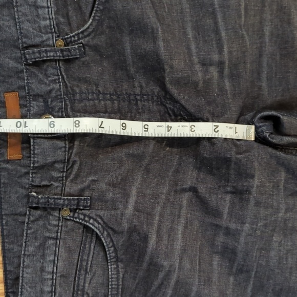 Indigo corduroy straight leg pants by Joe's Jeans, size 32" - Picture 3 of 7